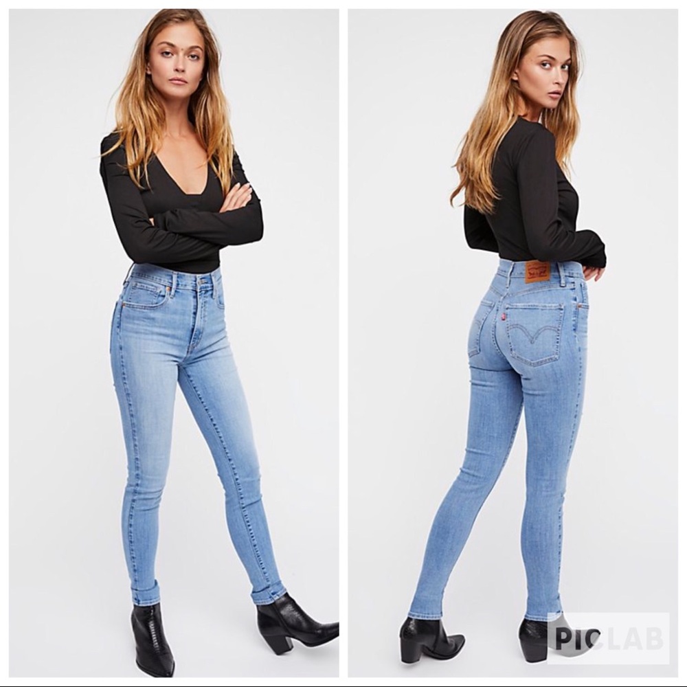 Levi’s Mile High Jeans High Waisted Skinny Jeans